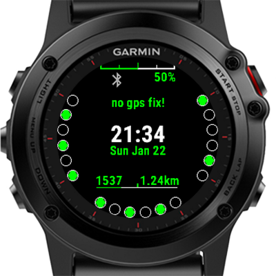 Binary Watchface